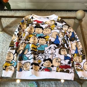 Oversized Peanuts sweatshirt